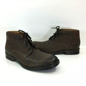 New! Clarks Collection Devington Cap Boots Size 13